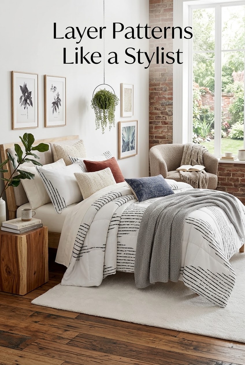 The Art of the Mix: How to Layer Bedding Patterns Like an Interior Stylist