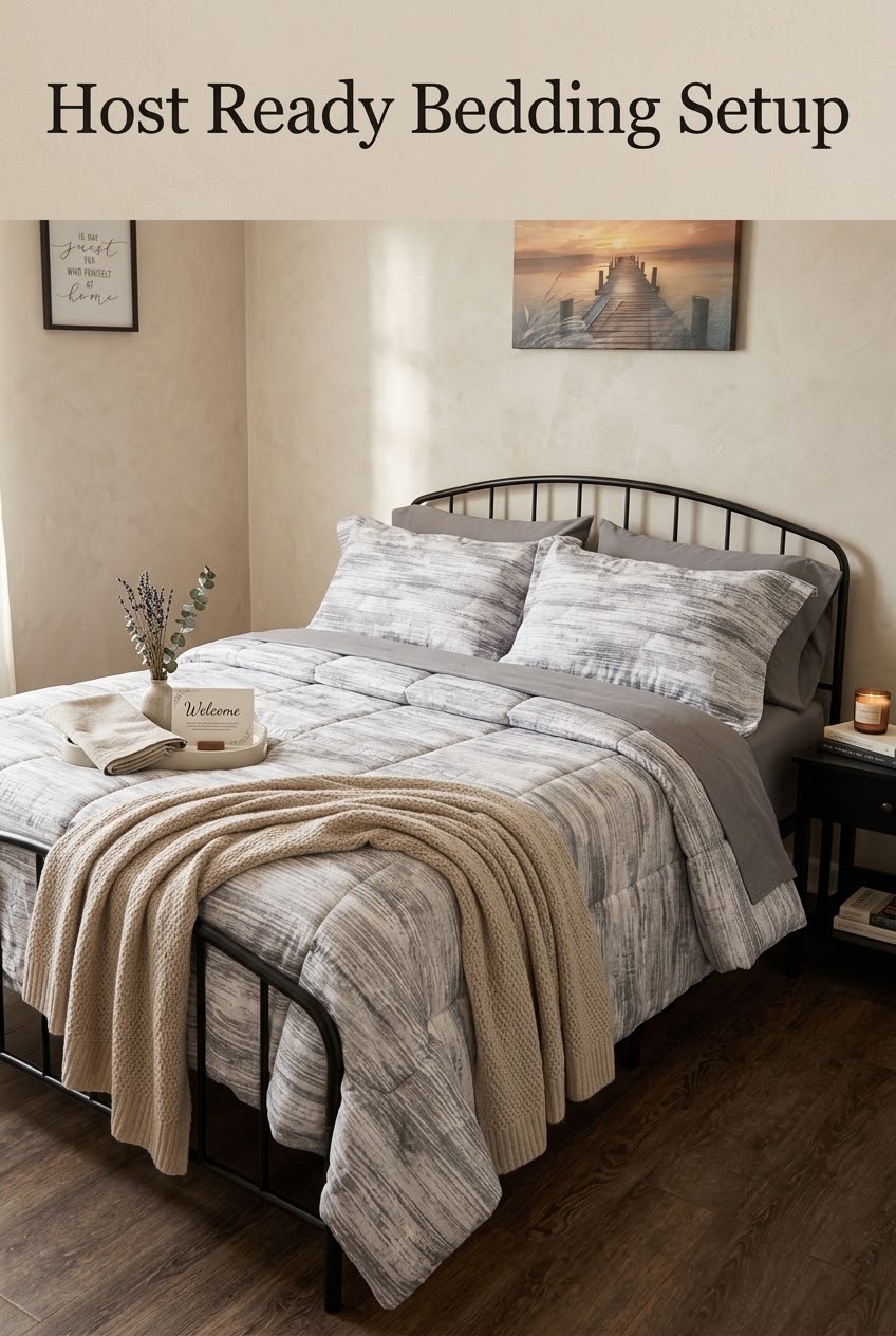 The Art of the Effortless Guest Suite: Curating a Turnkey Bedding Setup