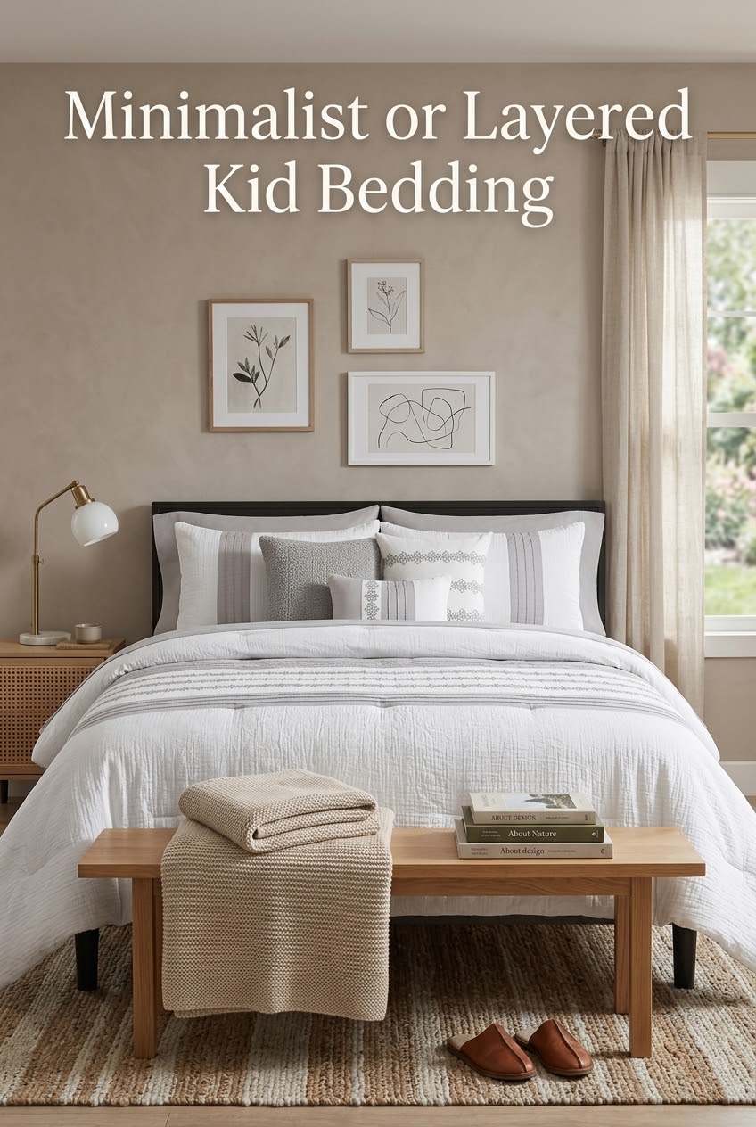 Minimalist or Layered: The Ultimate Guide to Styling Kids' Bedding