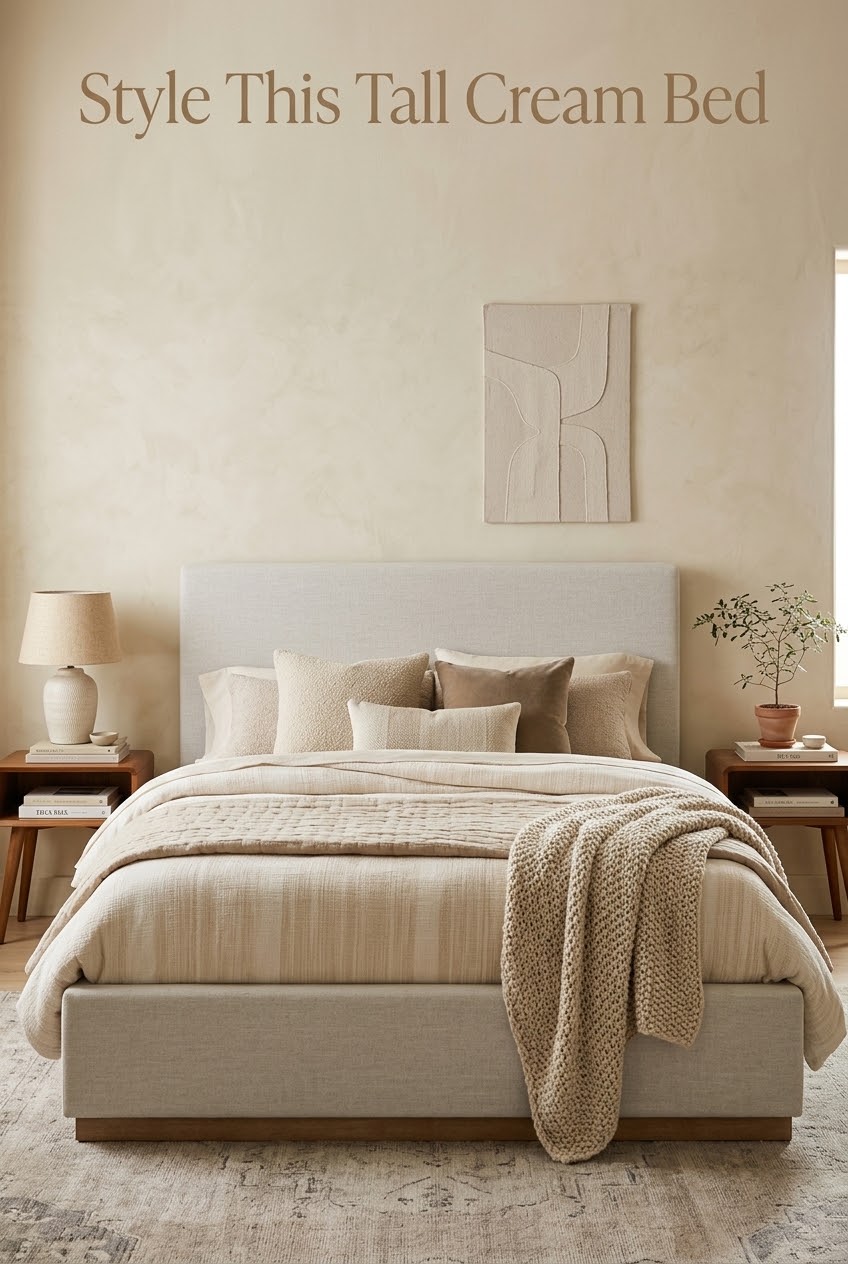 The Art of Rest: How to Style the Wade Logan Citori Tall Cream Bed