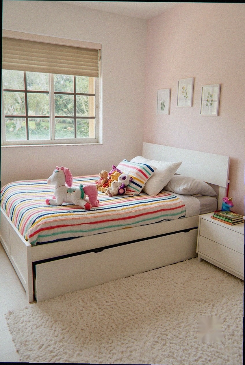 Elevating the Guest Room: Styling the Solid Wood Platform Bed with Trundle