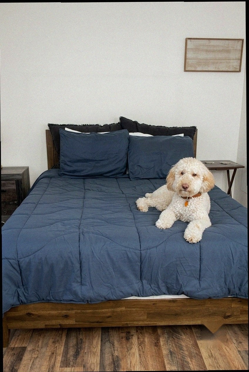 How to Style the Rustic Solid Wood Platform Bed Frame: Design Tips & Palette Ideas