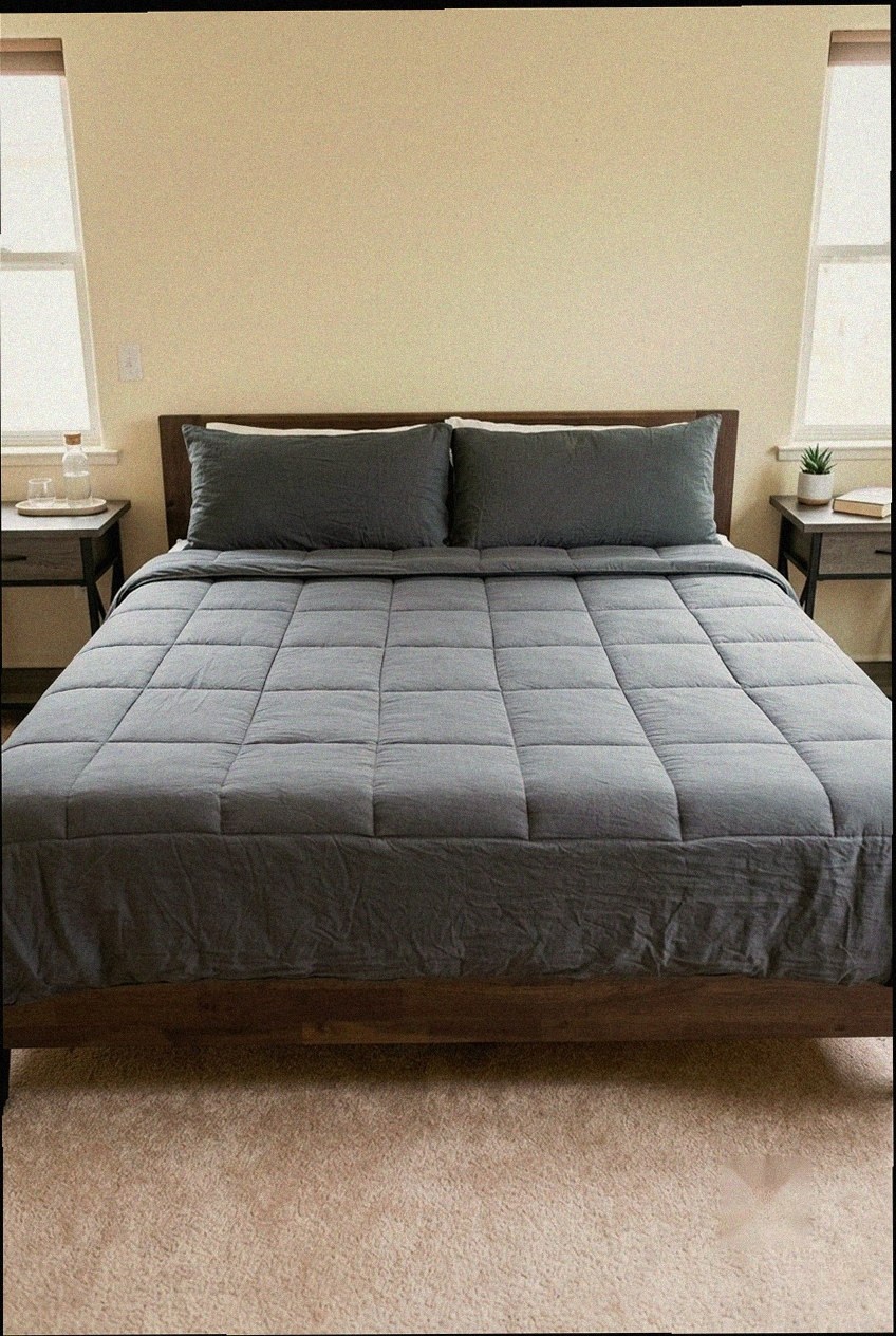 How to Style the Rustic Solid Wood Platform Bed Frame: Design Tips & Palette Ideas