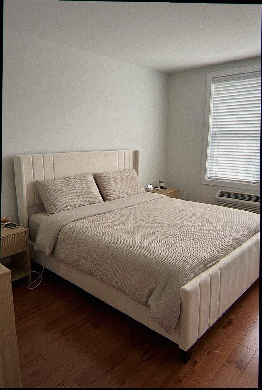 The Art of Modern Rest: Styling the Velvet Upholstered Platform Bed Frame