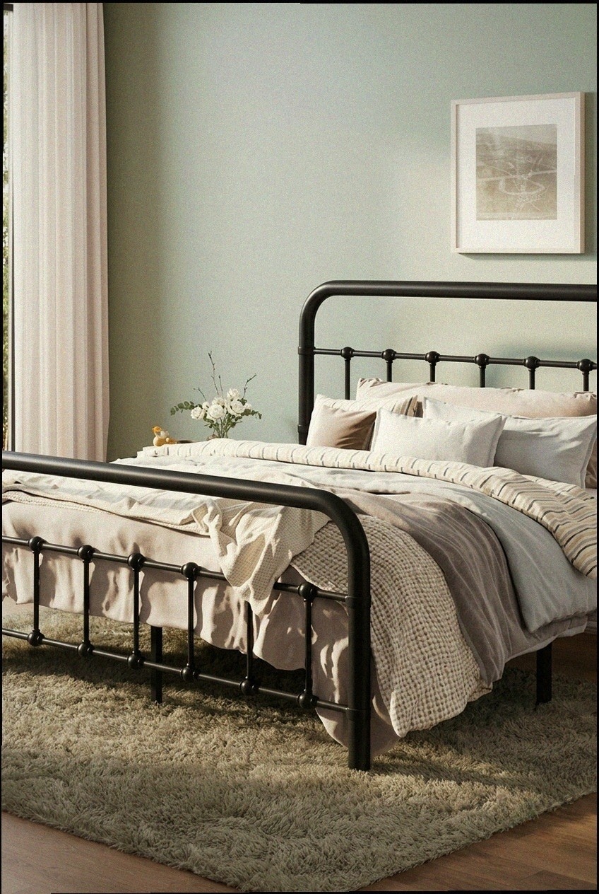 How to Style the Modern Metal Platform Bed Frame Ideas: Design Tips & Palette Ideas