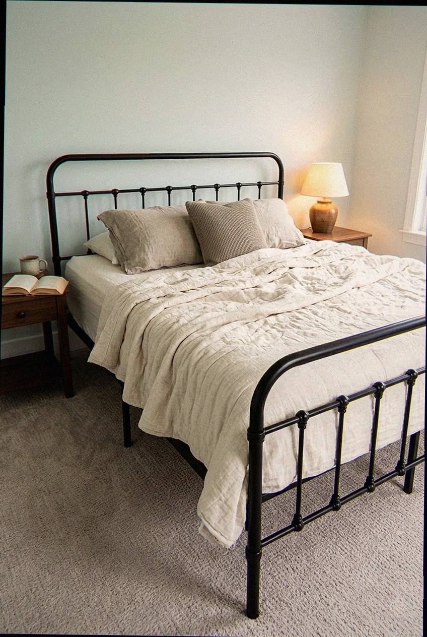 How to Style the Modern Metal Platform Bed Frame Ideas: Design Tips & Palette Ideas