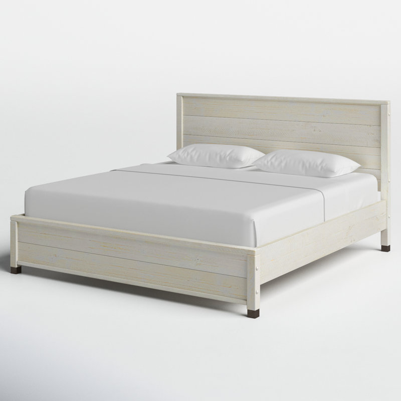 Lanora Solid Wood Panel Bed W100385626