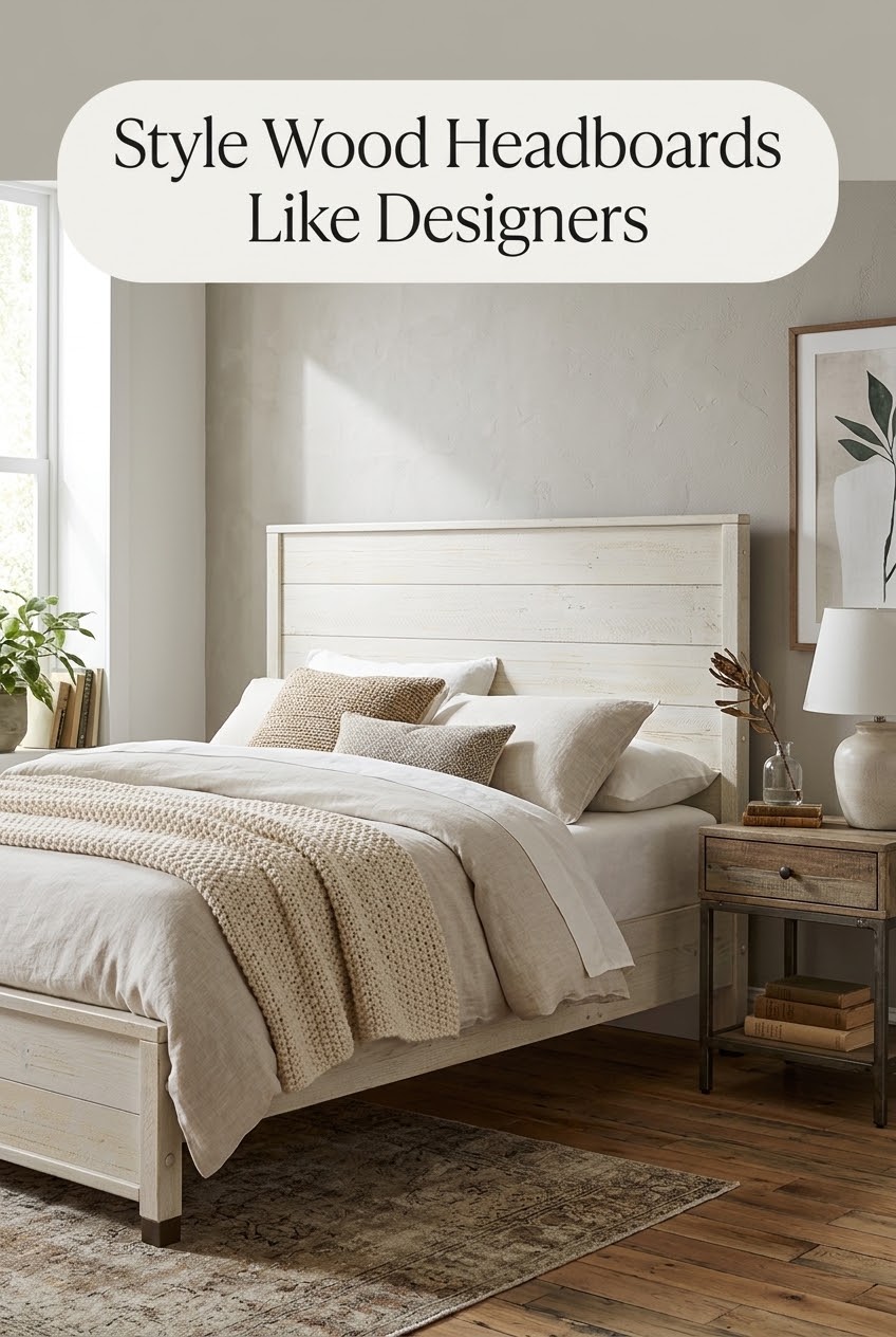 How to Style Solid Wood Headboards with Elevated Designer Precision