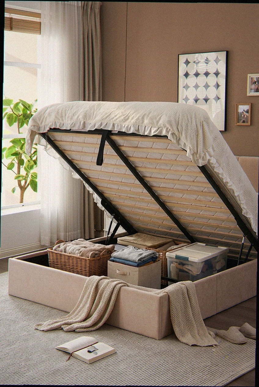 Elevating the Sanctuary: How to Style a Modern Upholstered Bed With Storage