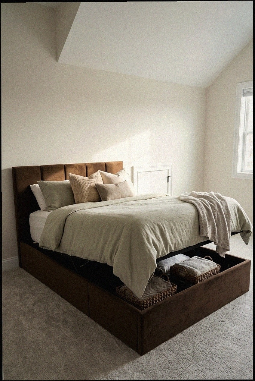 Elevating the Sanctuary: How to Style a Modern Upholstered Bed With Storage
