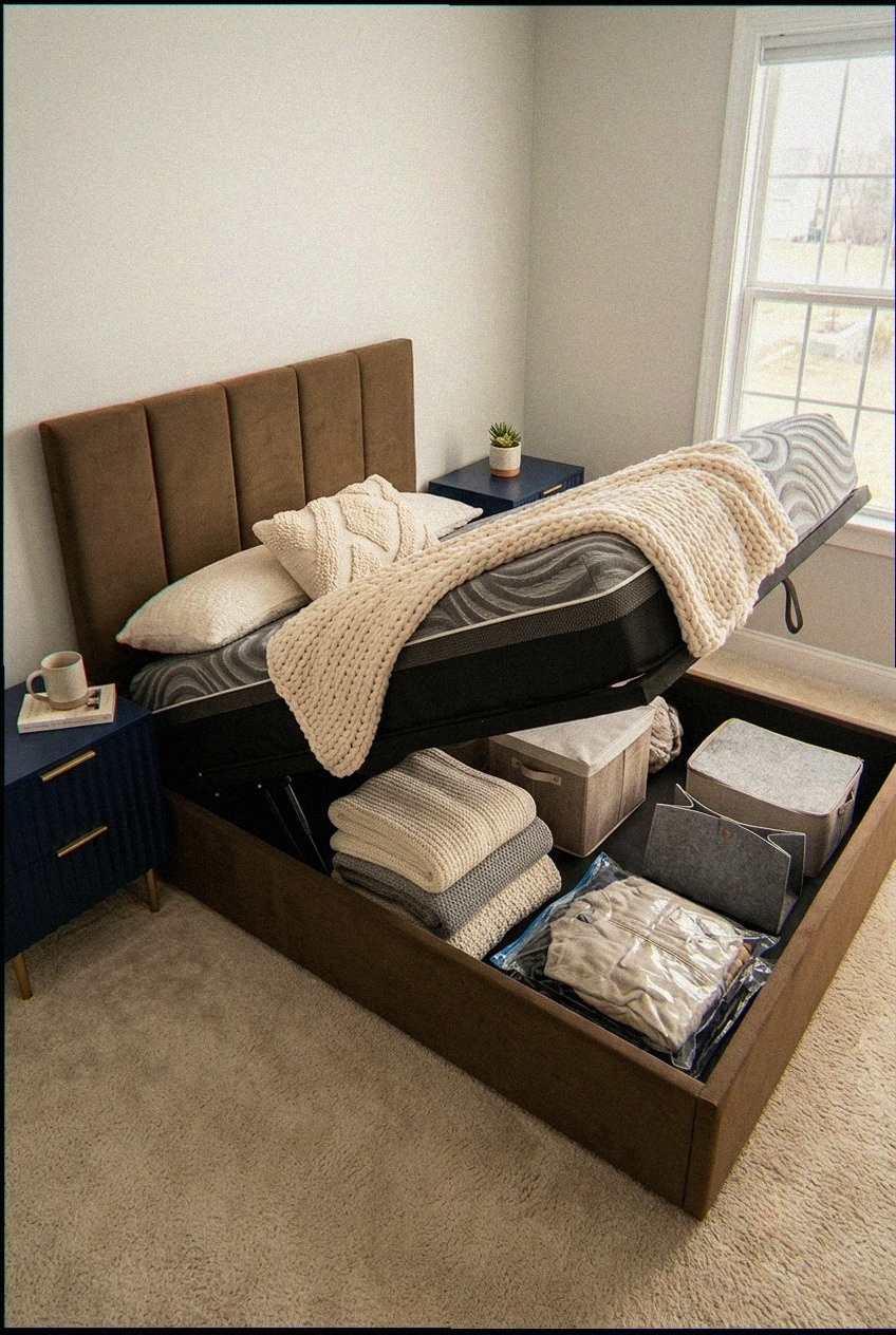 Elevating the Sanctuary: How to Style a Modern Upholstered Bed With Storage
