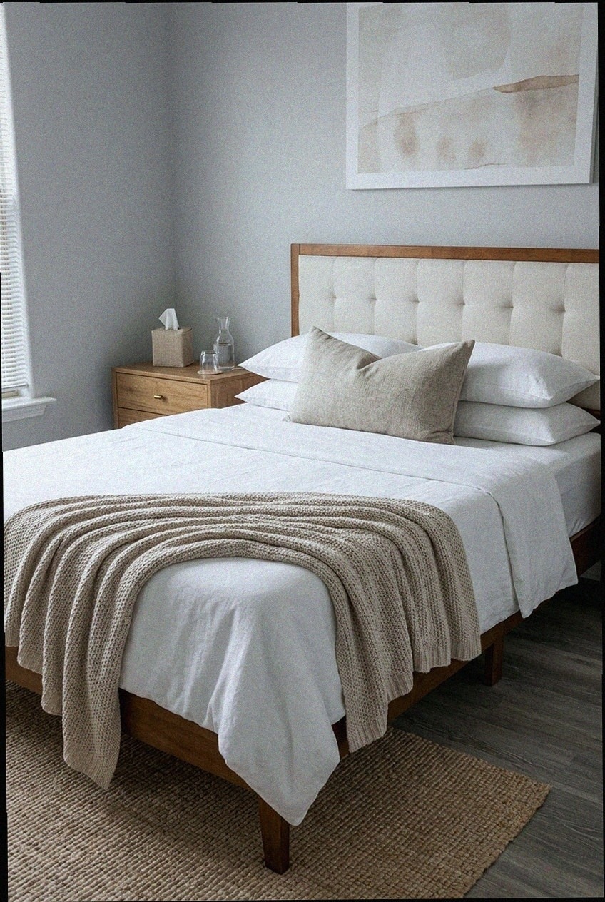 Sculpting Serenity: How to Style the Ultimate Warm Minimalist Bedroom