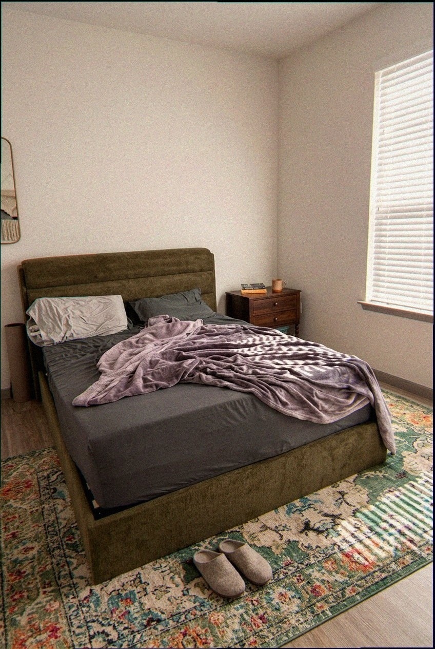 Architectural Calm: How to Style the Upholstered Lift Up Storage Platform Bed