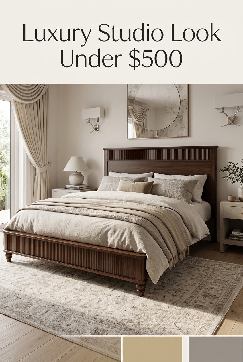 How to Style Fluted Wood Like a Pro: The Architectural Statement Bed