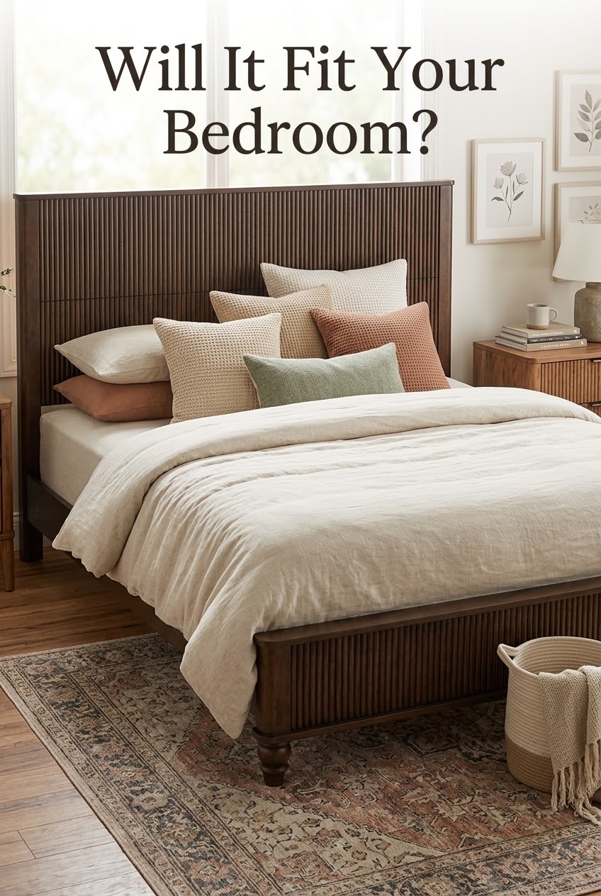Will It Fit? The Editorial Guide to Styling the Sawyer Fluted Platform Bed