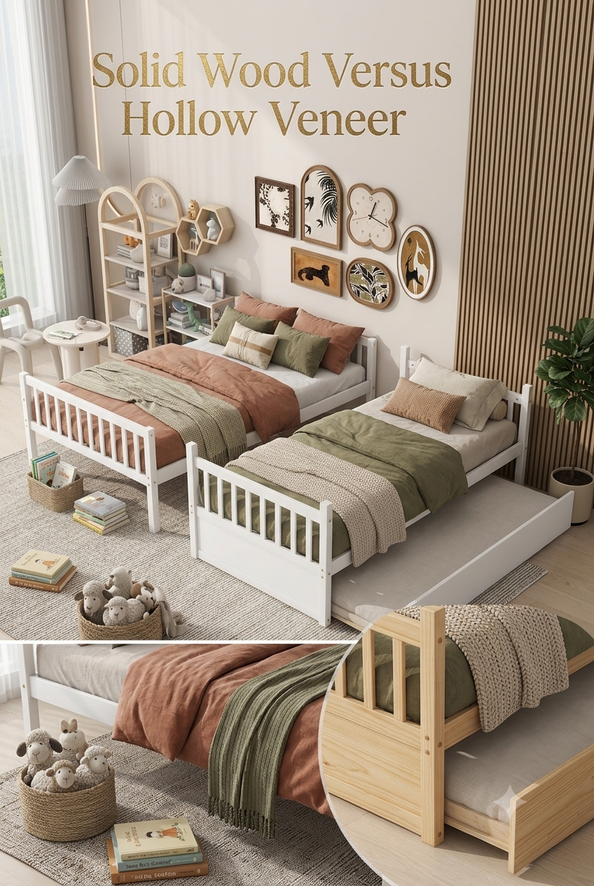 The Art of the Shared Bedroom: Styling Multi-Tier Living with Warmth and Wood