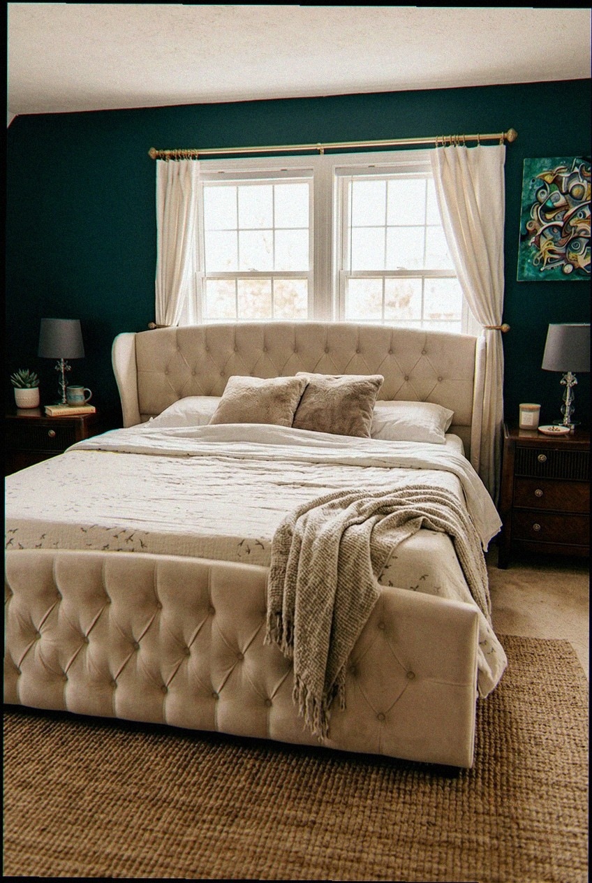 How to Style the Wingback Upholstered Platform Bed Frame: Design Tips & Palette Ideas