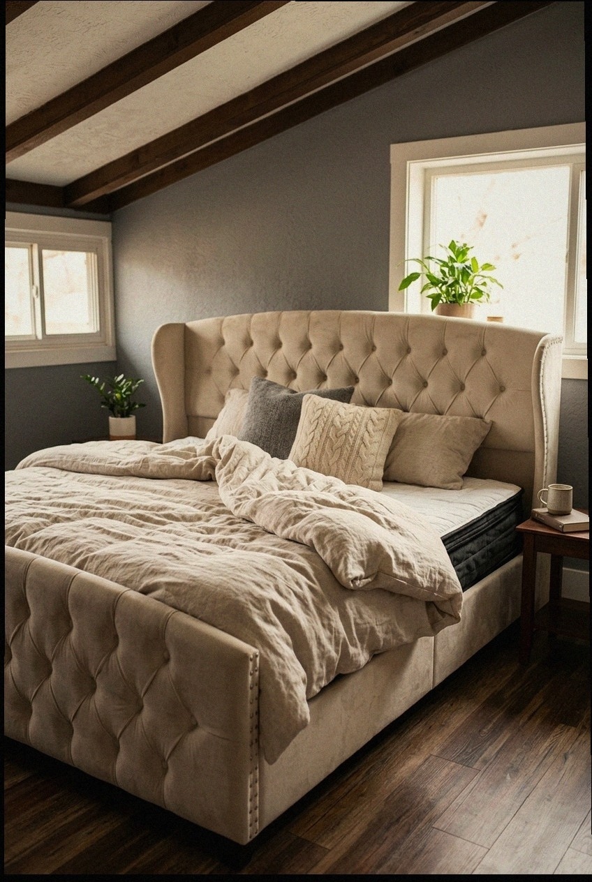 How to Style the Wingback Upholstered Platform Bed Frame: Design Tips & Palette Ideas