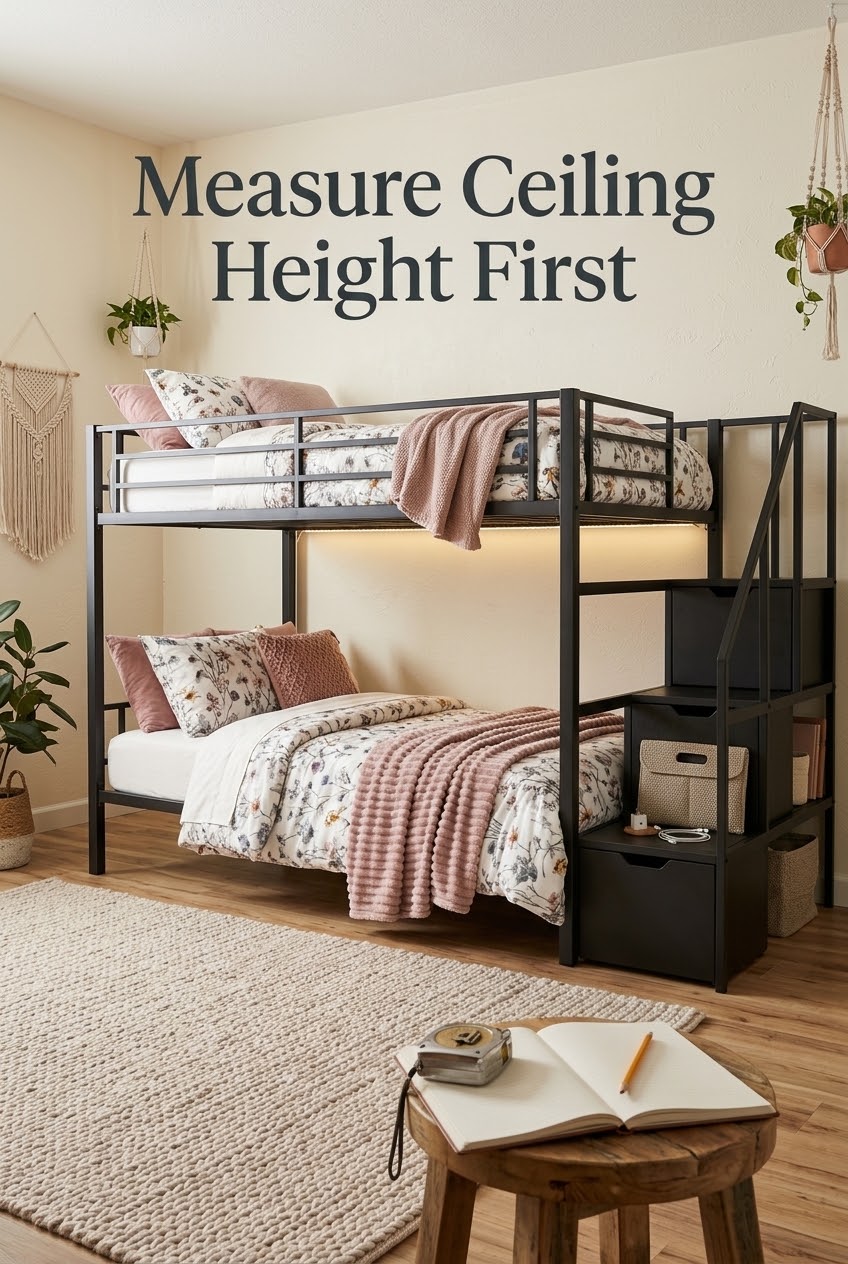 The Vertical Spatial Formula: Why Ceiling Height Dictates Bunk Bed Success