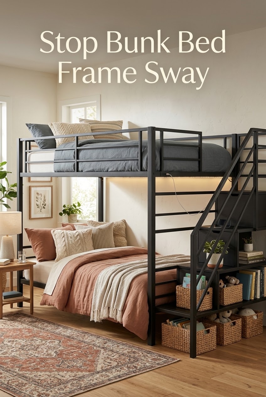 The Structural Antidote: How to Stop Bunk Bed Frame Sway in Modern Sibling Suites